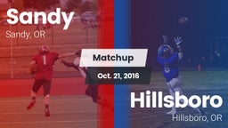 Matchup: Sandy  vs. Hillsboro  2016