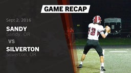 Recap: Sandy  vs. Silverton  2016