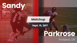 Matchup: Sandy  vs. Parkrose  2017