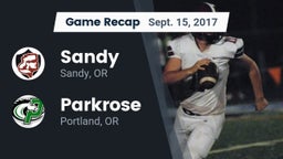 Recap: Sandy  vs. Parkrose  2017