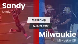 Matchup: Sandy  vs. Milwaukie  2017