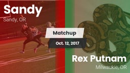 Matchup: Sandy  vs. Rex Putnam  2017