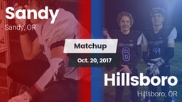 Matchup: Sandy  vs. Hillsboro  2017