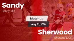 Matchup: Sandy  vs. Sherwood  2018
