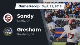 Recap: Sandy  vs. Gresham  2018