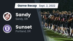 Recap: Sandy  vs. Sunset  2022