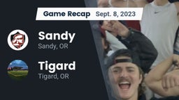 Recap: Sandy  vs. Tigard  2023