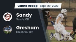Recap: Sandy  vs. Gresham  2023