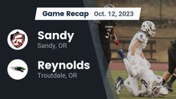 Recap: Sandy  vs. Reynolds  2023