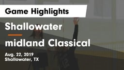 Shallowater  vs midland Classical Game Highlights - Aug. 22, 2019