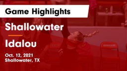 Shallowater  vs Idalou  Game Highlights - Oct. 12, 2021