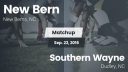 Matchup: New Berns High vs. Southern Wayne  2016
