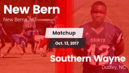 Matchup: New Berns High vs. Southern Wayne  2017