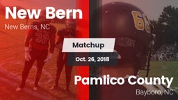 Matchup: New Berns High vs. Pamlico County  2018
