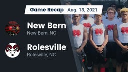 Recap: New Bern  vs. Rolesville  2021