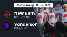 Recap: New Bern  vs. Sanderson  2022
