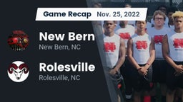 Recap: New Bern  vs. Rolesville  2022