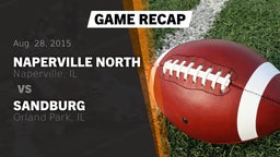 Recap: Naperville North  vs. Sandburg  2015