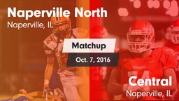 Matchup: Naperville North vs. Central  2016