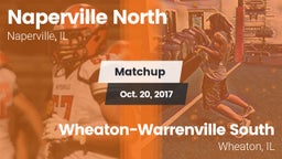 Matchup: Naperville North vs. Wheaton-Warrenville South  2017