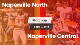 Matchup: Naperville North vs. Naperville Central  2018