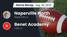 Recap: Naperville North  vs. Benet Academy  2019