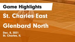 St. Charles East  vs Glenbard North  Game Highlights - Dec. 8, 2021