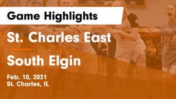 St. Charles East  vs South Elgin  Game Highlights - Feb. 10, 2021