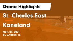 St. Charles East  vs Kaneland  Game Highlights - Nov. 27, 2021
