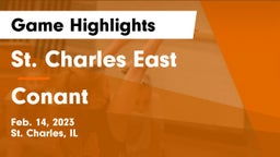 St. Charles East  vs Conant  Game Highlights - Feb. 14, 2023