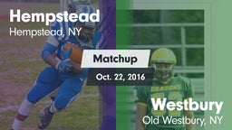 Matchup: Hempstead High vs. Westbury  2016