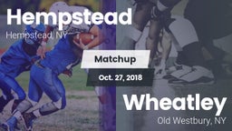 Matchup: Hempstead High vs. Wheatley  2018