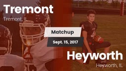 Matchup: Tremont  vs. Heyworth  2017