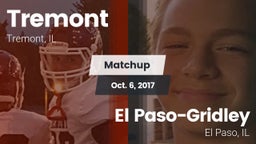 Matchup: Tremont  vs. El Paso-Gridley  2017