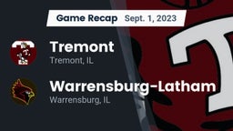 Recap: Tremont  vs. Warrensburg-Latham  2023