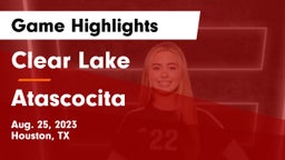 Clear Lake  vs Atascocita  Game Highlights - Aug. 25, 2023