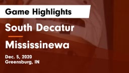South Decatur  vs Mississinewa  Game Highlights - Dec. 5, 2020