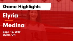 Elyria  vs Medina  Game Highlights - Sept. 12, 2019