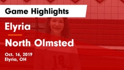 Elyria  vs North Olmsted  Game Highlights - Oct. 16, 2019