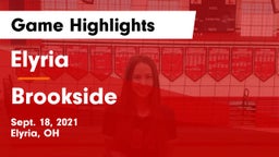 Elyria  vs Brookside  Game Highlights - Sept. 18, 2021