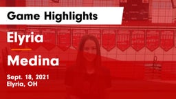 Elyria  vs Medina  Game Highlights - Sept. 18, 2021