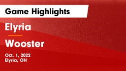 Elyria  vs Wooster  Game Highlights - Oct. 1, 2022