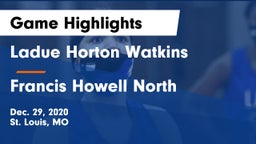 Ladue Horton Watkins  vs Francis Howell North  Game Highlights - Dec. 29, 2020
