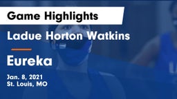 Ladue Horton Watkins  vs Eureka  Game Highlights - Jan. 8, 2021