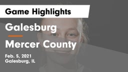 Galesburg  vs Mercer County  Game Highlights - Feb. 5, 2021