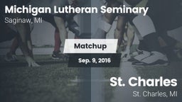 Matchup: Michigan Lutheran vs. St. Charles  2016