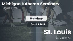 Matchup: Michigan Lutheran vs. St. Louis  2016
