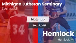 Matchup: Michigan Lutheran vs. Hemlock  2017