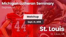Matchup: Michigan Lutheran vs. St. Louis  2018
