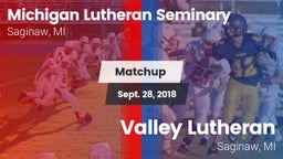 Matchup: Michigan Lutheran vs. Valley Lutheran  2018